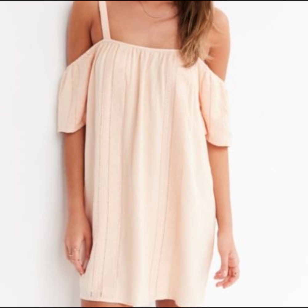 NWT Kimchi Blue Cold Shoulder Flowy Color Dress